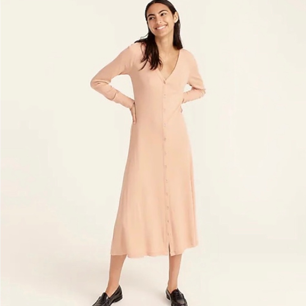 Banana Republic button up midi dress